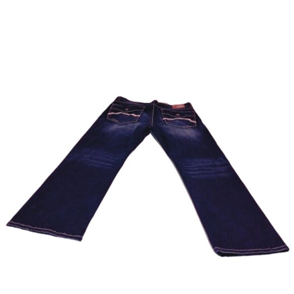 Axe & Crown Handcrafted Outlaw Denim Relaxed Straight Jeans Men's Size 36 X 32 - Picture 9 of 12